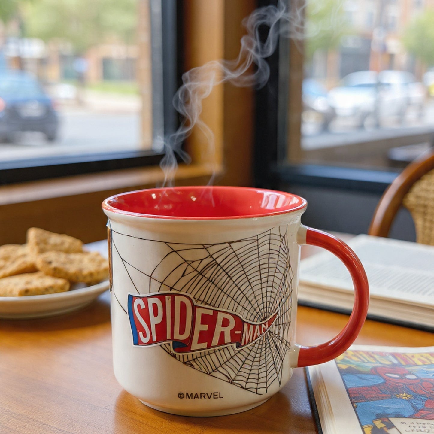Disney Marvel Spider Man 1 Peter Parker Pebble Coffee & Milk Mug – 1 Piece, 400ml