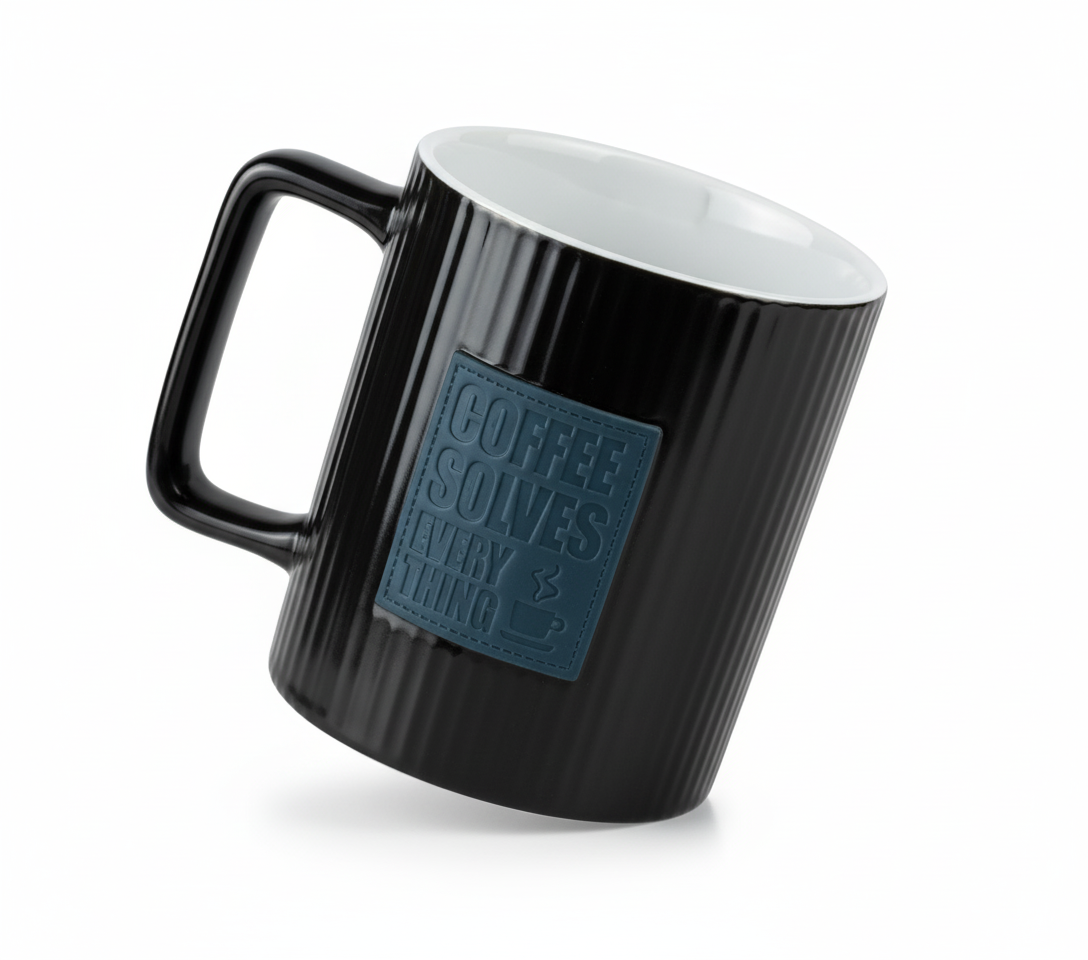 Kaffa Pebble Milk/Coffee Mug - 1 Pc - 400 ml (Kaffa K04)