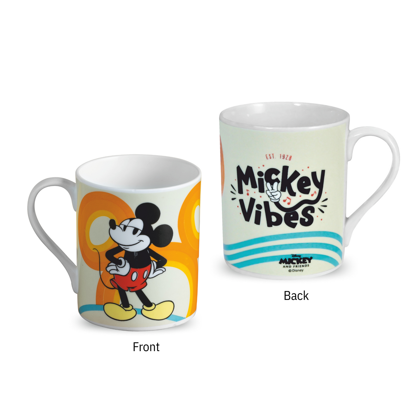 Disney Mickey Mouse Cartoon Print  Coffee & Milk Mug 1 Piece (360ml)