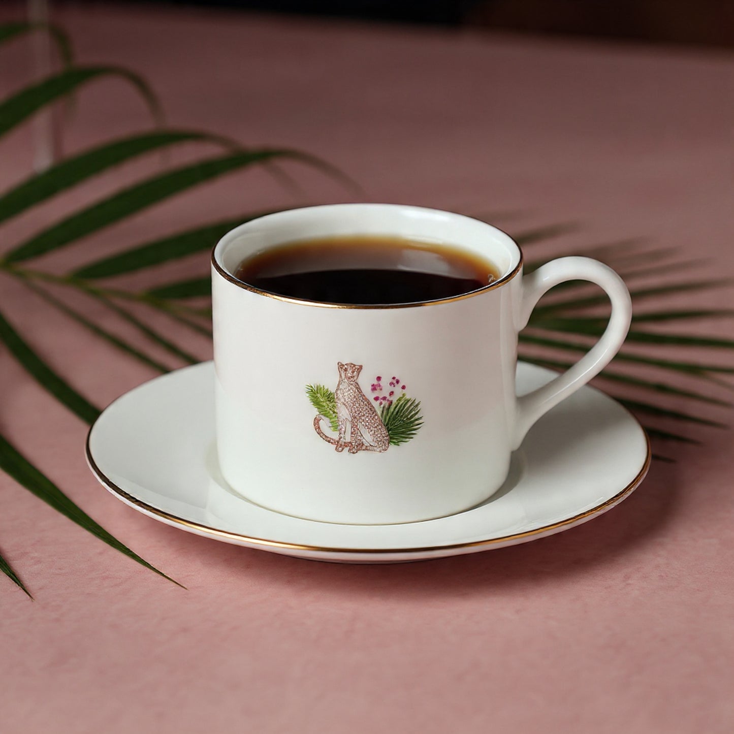 JCPL Luke Pristine Cup & Saucer, Set of 12 (6 Cups + 6 Saucers), (P407)