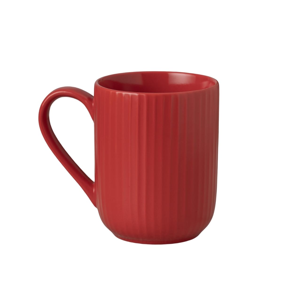 Linea Pebble Red Coffee/ Milk Mug, 1 Piece, 360 ml