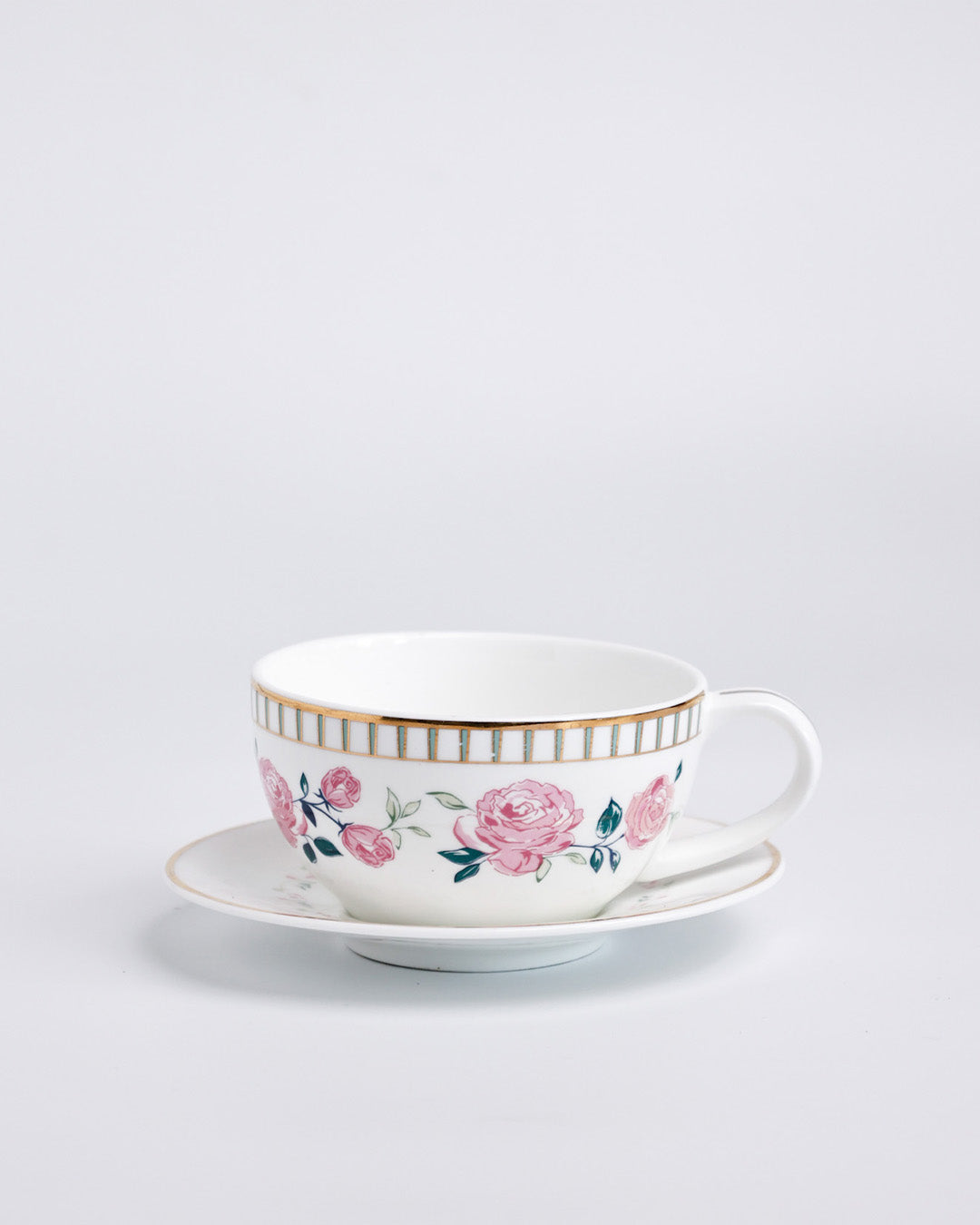 Magique by The Wishing Chair x Clay Craft  Portrait of a Rose – Tea for One Set