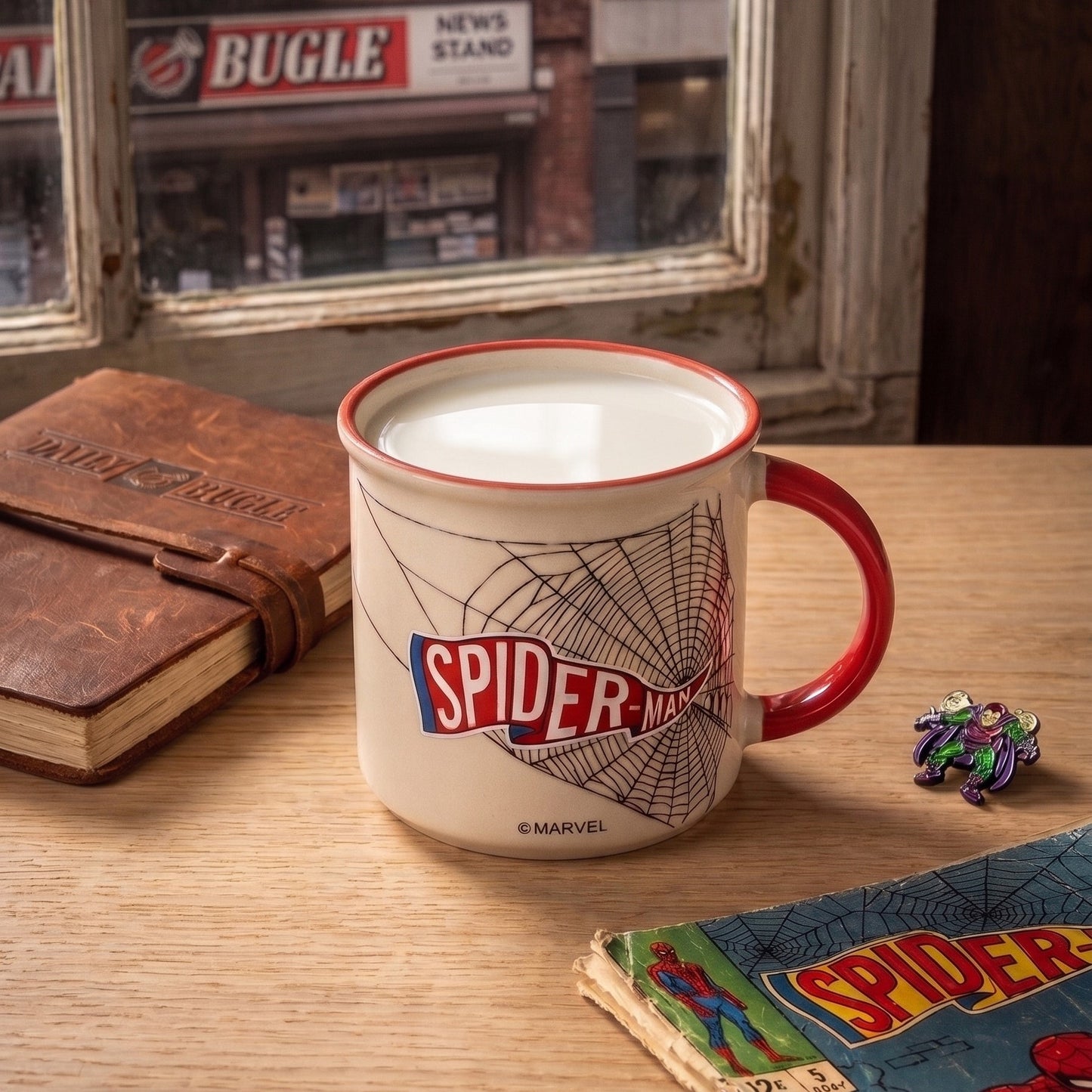 Disney Marvel Spider Man 1 Peter Parker Pebble Coffee & Milk Mug – 1 Piece, 400ml