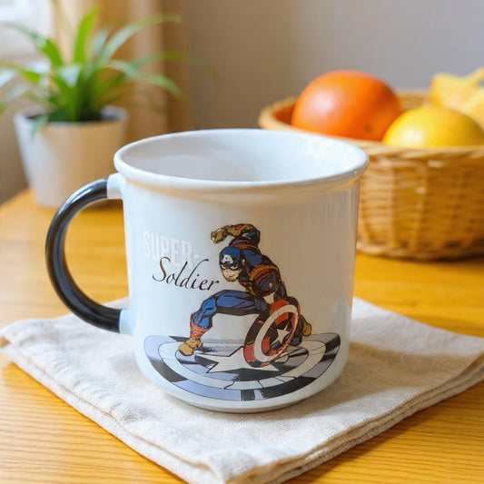 Disney Avengers Super Soldier Pebble Coffee & Milk Mug – 1 Piece