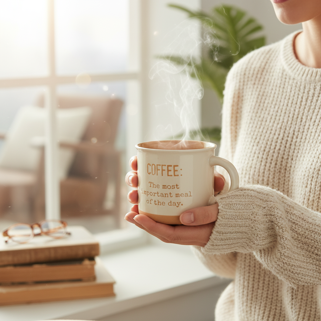 Selas Pebble Milk/Coffee Mug - 1 Pc - 350 ml (Selas S01)
