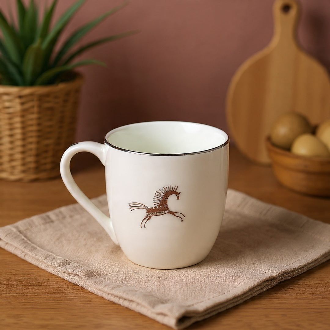 JCPL Oscar Clark Chetak Tea & Coffee Mugs, Set of 6