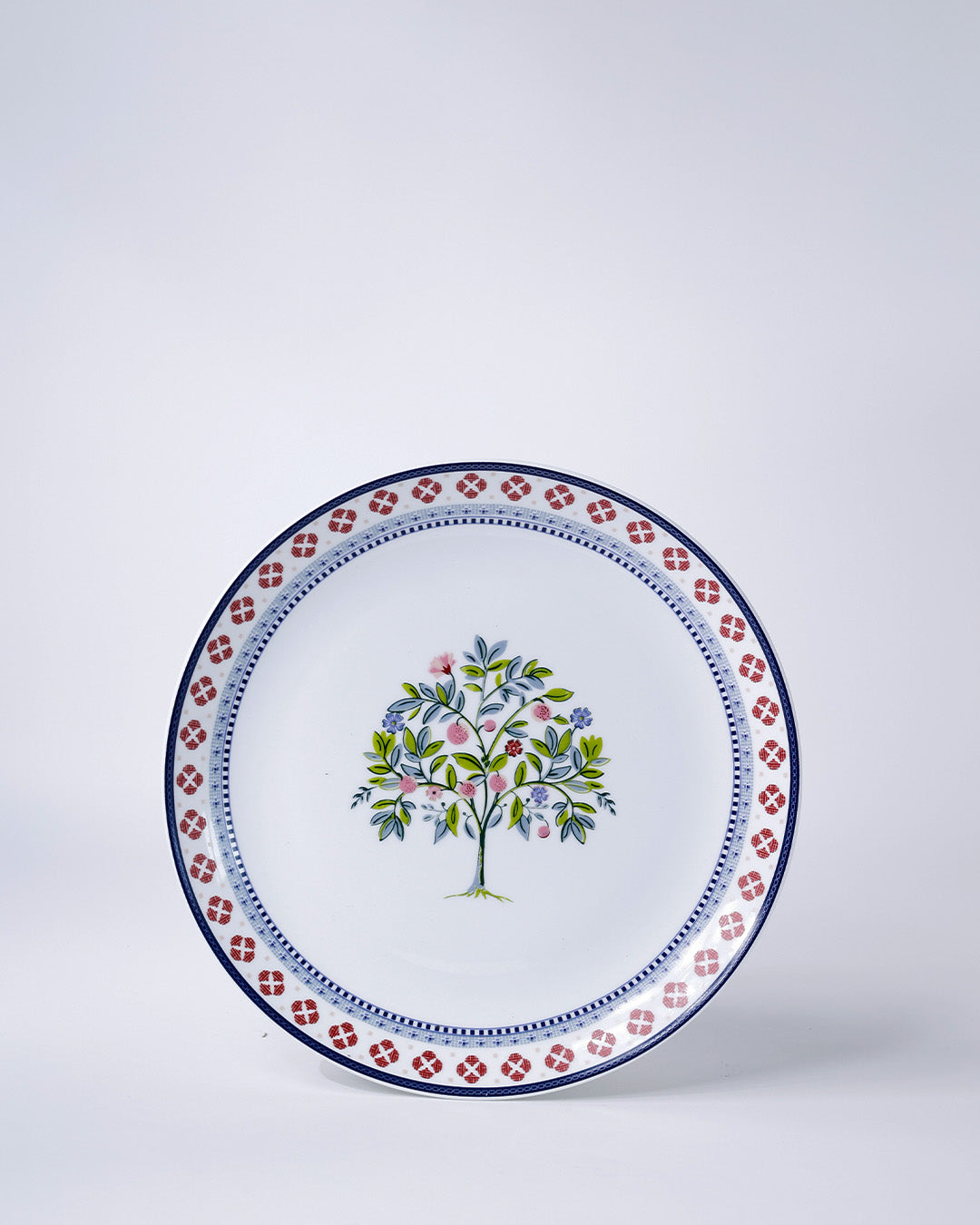 Magique by The Wishing Chair x Clay Craft – Indian Summer Urmi Dinner Set of 20 (Family of 6)-(T05)