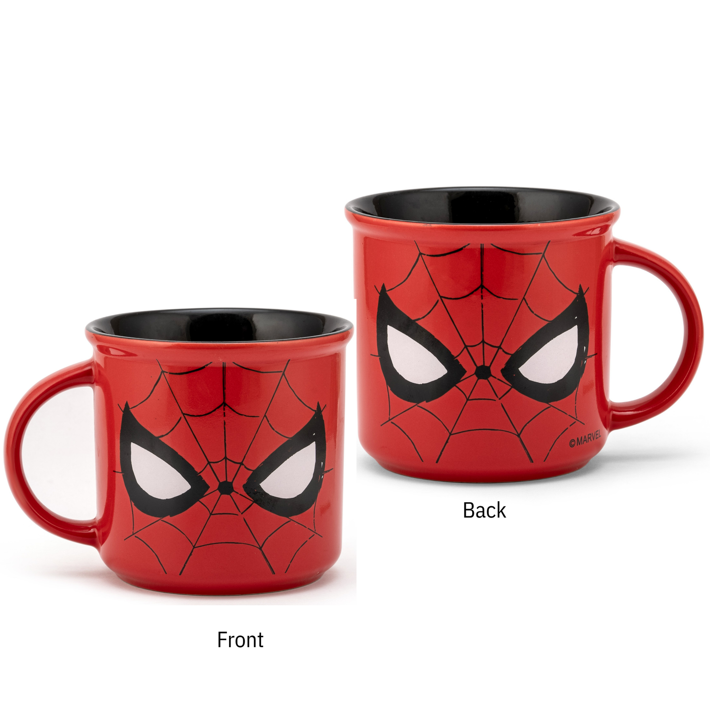 Disney Marvel Spider Man 2 Red Black Pebble Coffee & Milk Mug – 1 Piece, 400ml