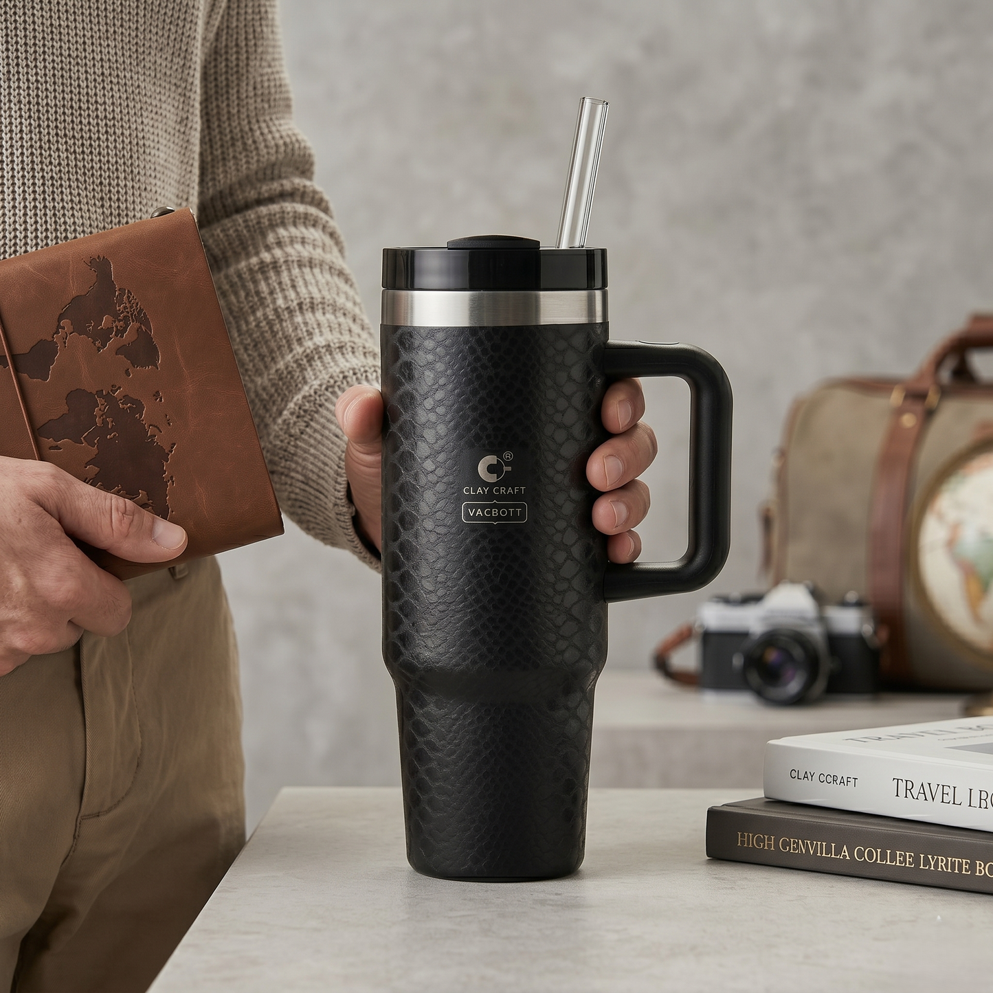 Vacbott Vacuum EverSip® Tactile Tumbler, 900 ml