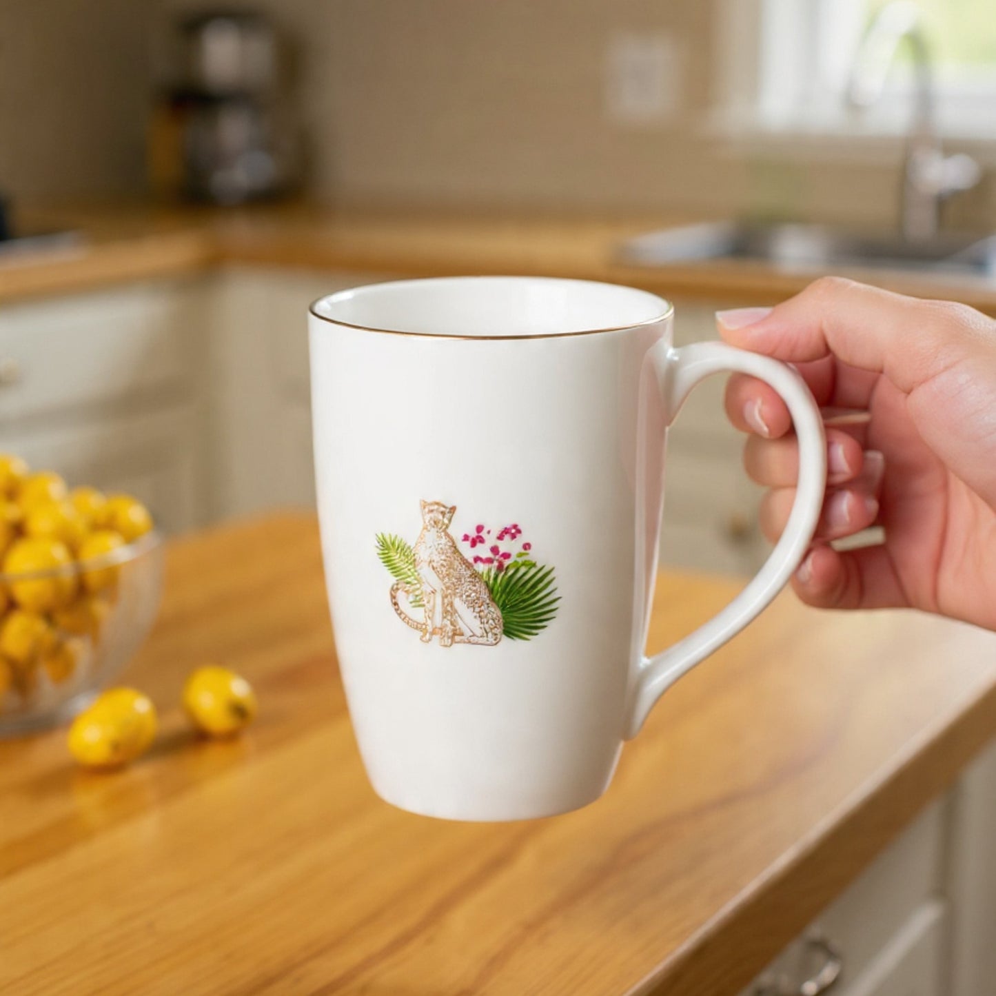 JCPL Orion Pristine Milk & Coffee Mugs, 1 Pcs, 280 ml (PS407)