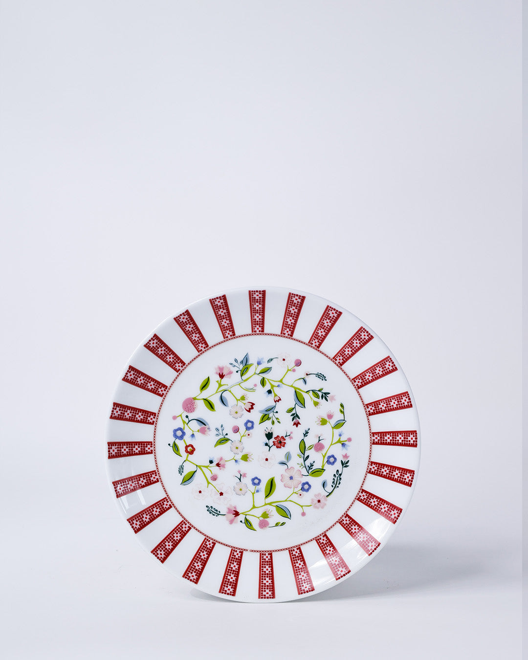 Magique by The Wishing Chair x Clay Craft – Indian Summer Urmi Dinner Set of 20 (Family of 6)-(T05)