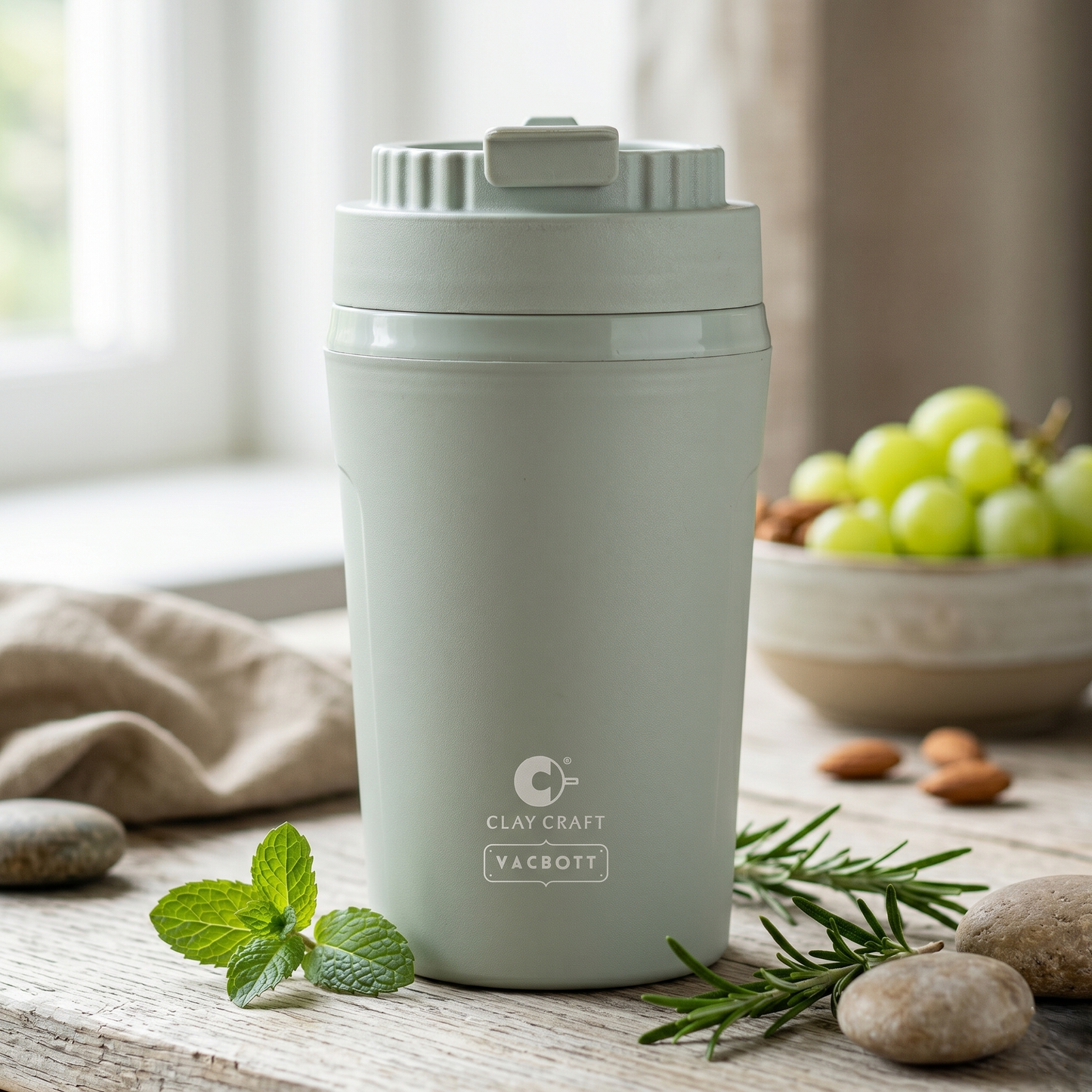 Vacbott Tornado Tumbler 400ml – PUF Insulated Double Walled Hot & Cold