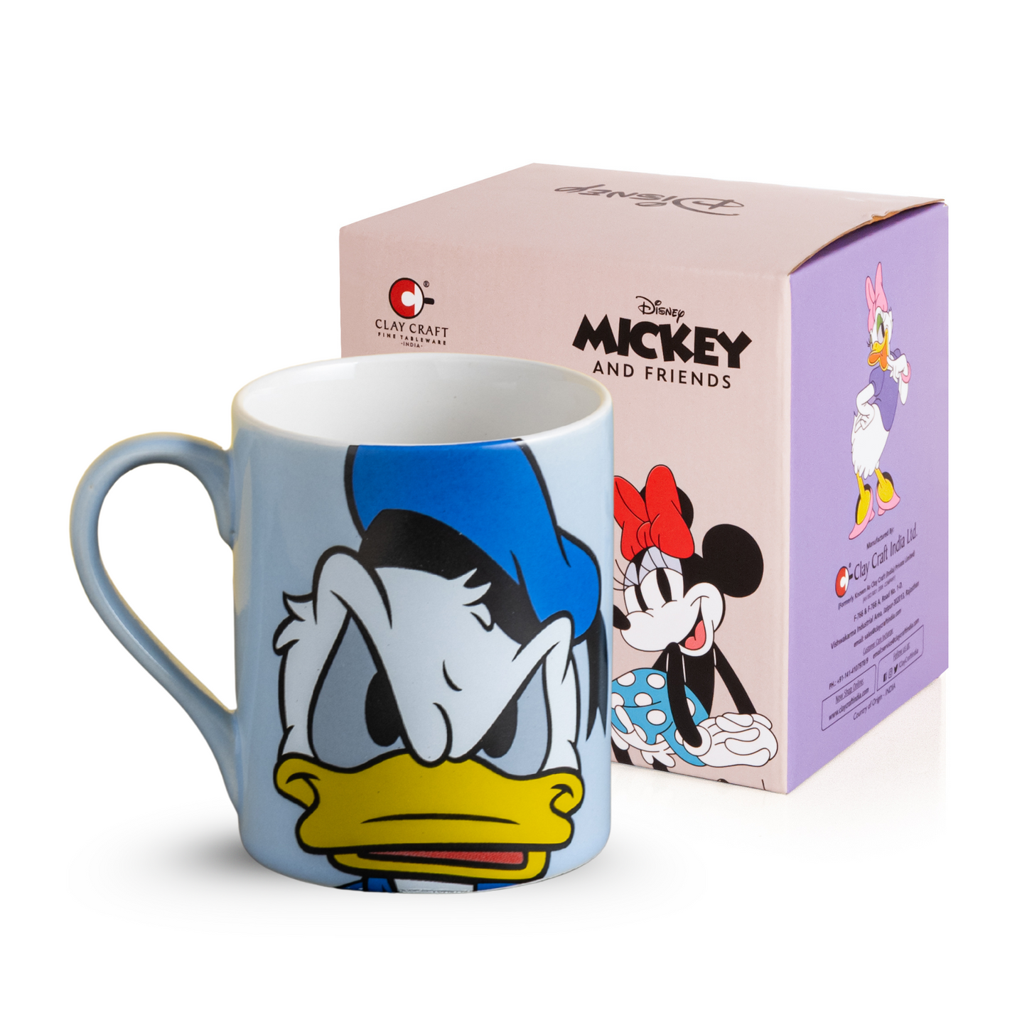 Disney Donald Duck Cartoon Print  Coffee & Milk Mug 1 Piece (330ml)