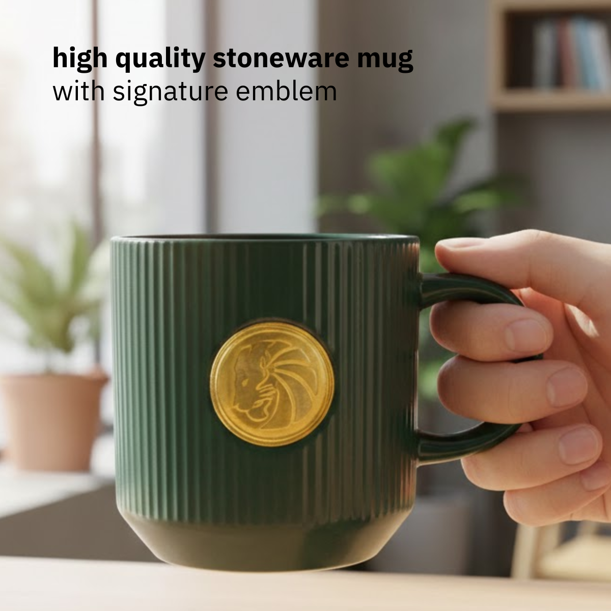 Clay Craft Coin Pebble Premium Ceramic Mug – 1 Pc, 350 ml
