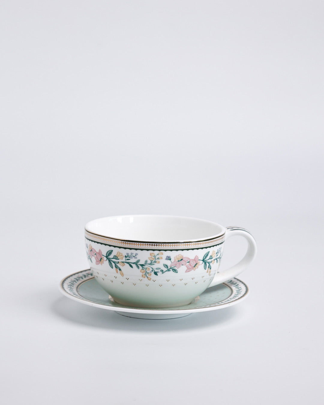 Magique by The Wishing Chair x Clay Craft, Emerald Ribbon – Tea for One Set
