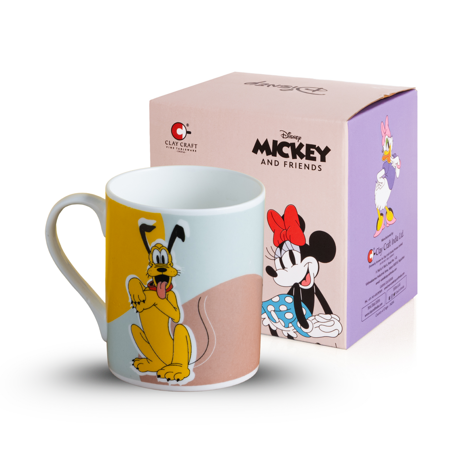 Disney Pluto Cartoon Print  Coffee & Milk Mug 1 Piece (360ml)