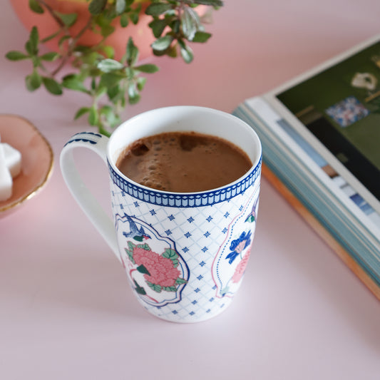 Magique by The Wishing Chair x Clay Craft, Jahanara Oxford Big Milk Mug, 1 Piece, 300ml, (JH1)
