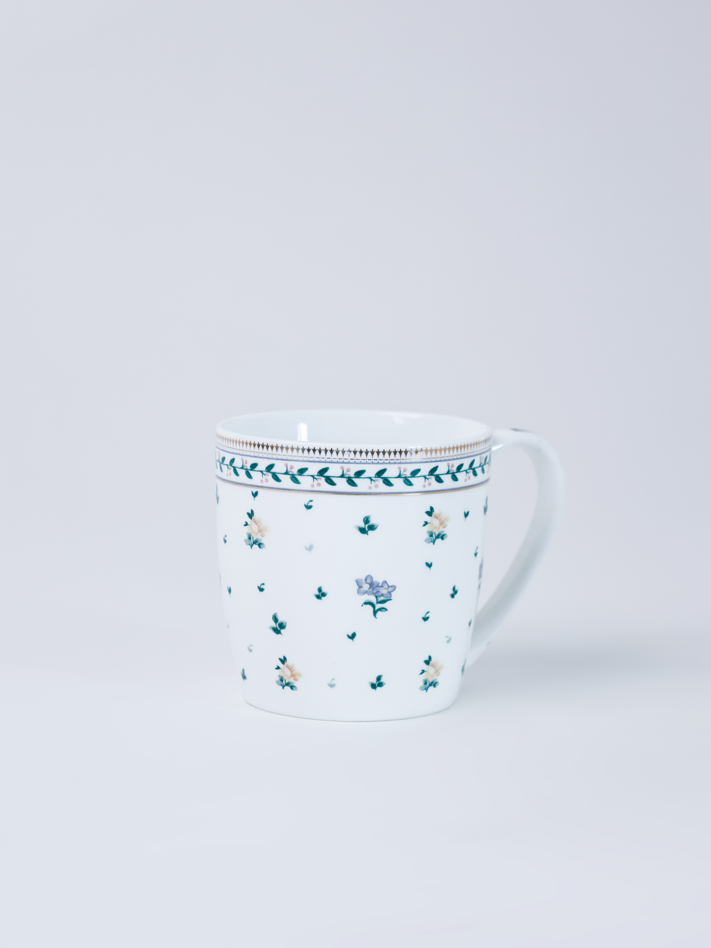Magique by The Wishing Chair x Clay Craft, Emerald Ribbon Alton Coffee Mug Set of 6, 220 ml (T03)