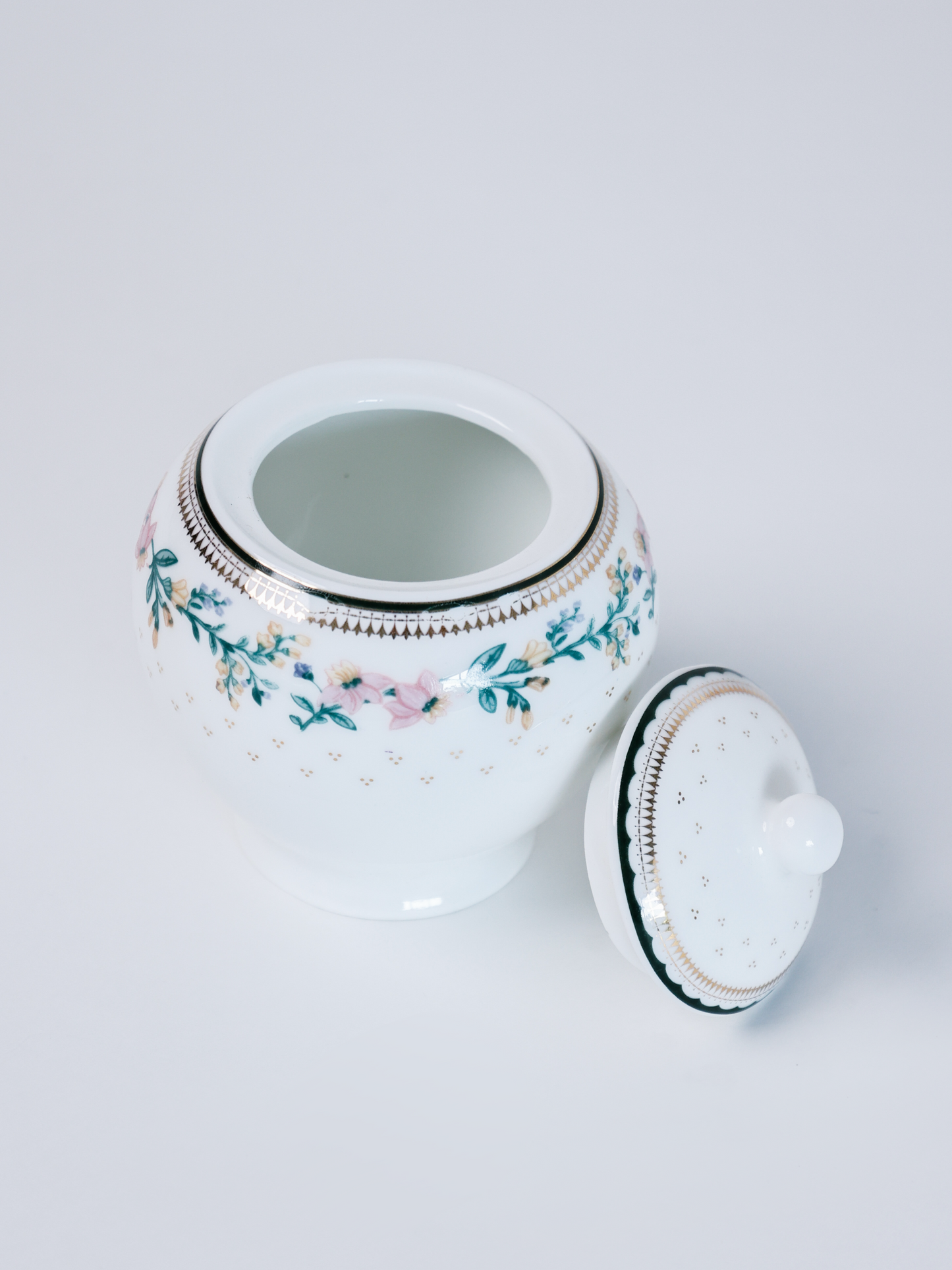 Magique by The Wishing Chair x Clay Craft, Emerald Ribbon King Tea Set of 15 (T03)