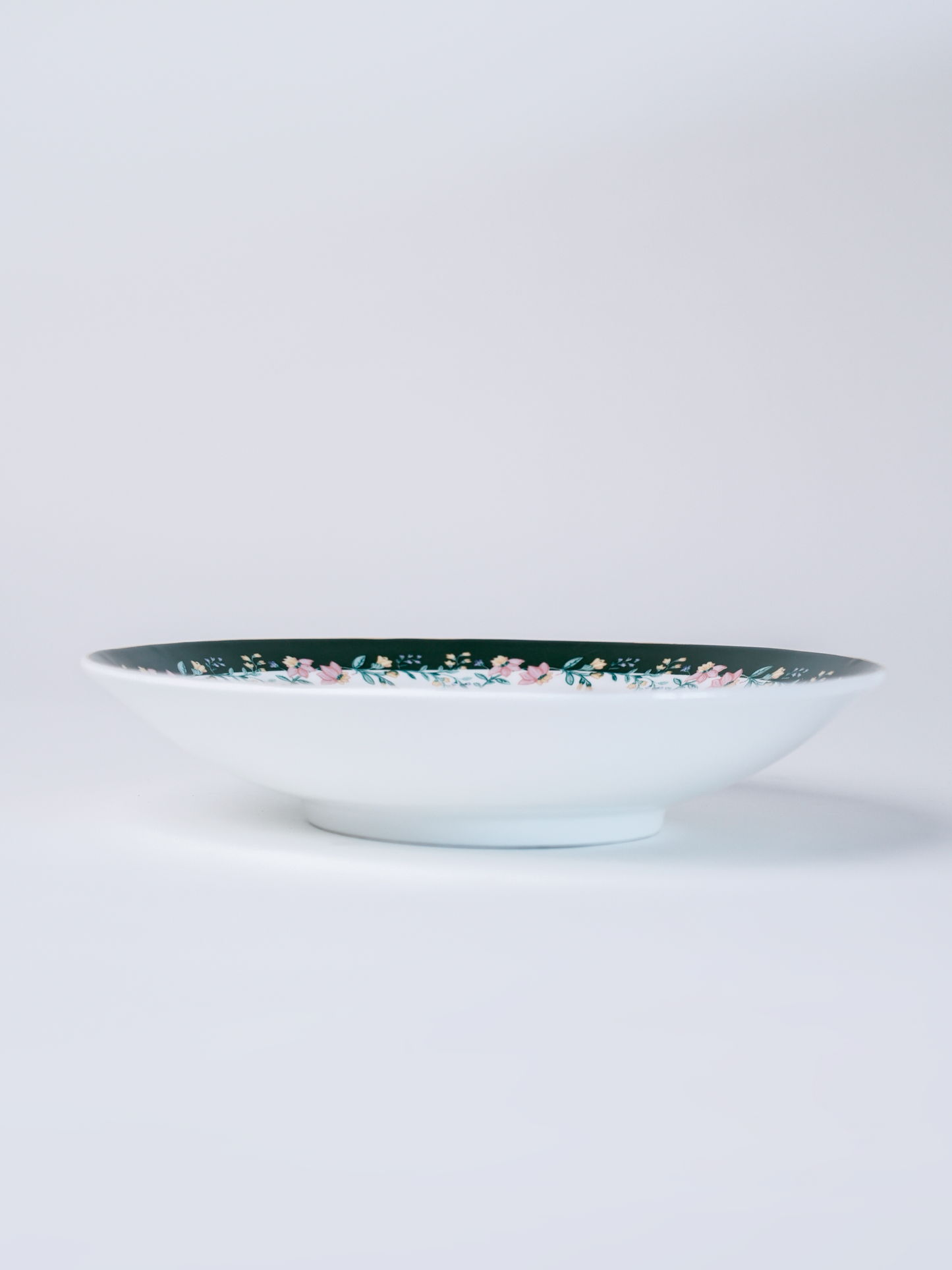 Magique by The Wishing Chair x Clay Craft, Emerald Ribbon Pasta Plate Set of 2 (T03)
