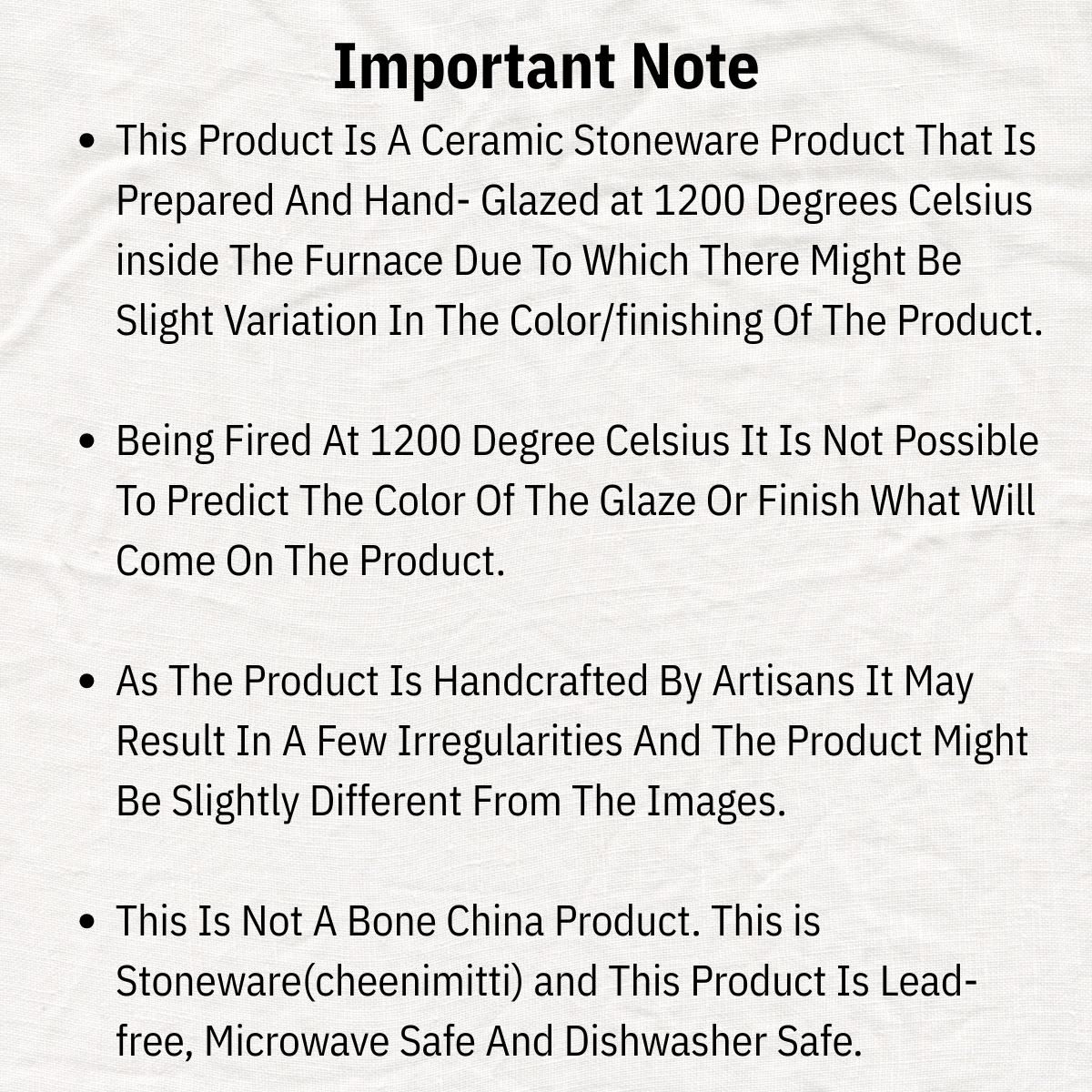 Clay Craft Pebble Mid Night Blue Ravonna Soup Bowl Gift Set of 12 Pcs