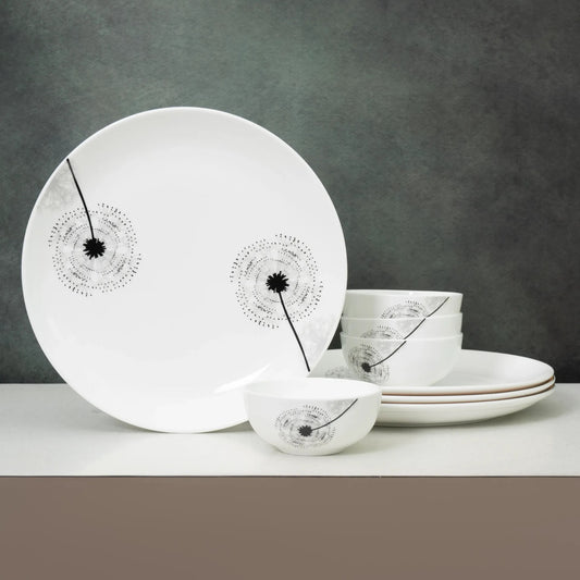 Ceramic Eco2 Dinner Set (Set of 8), for Family of 4, Dinner Set Ceramic