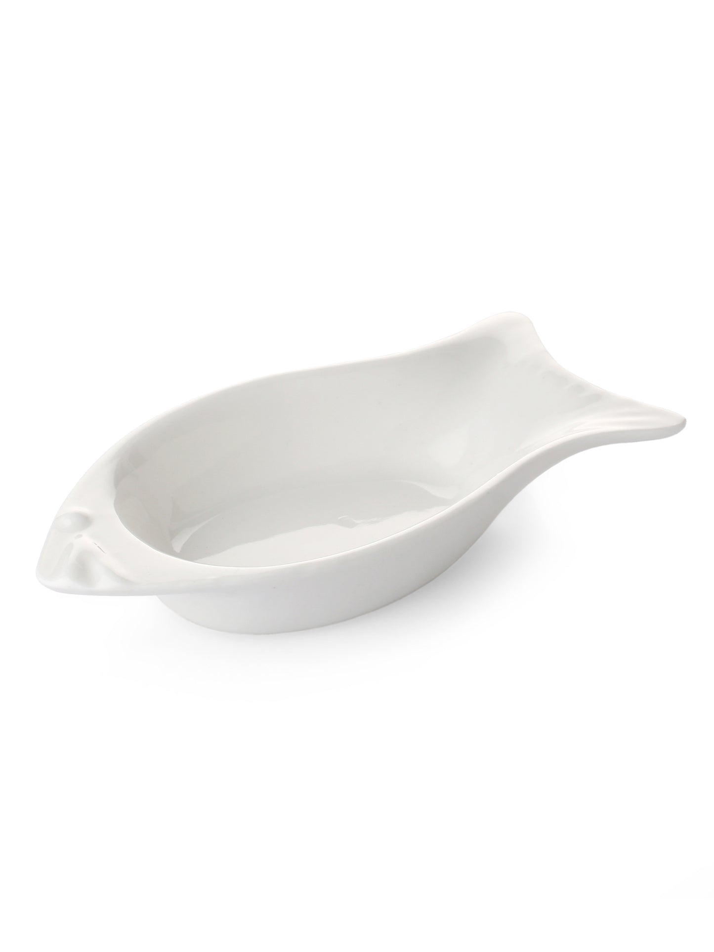 Clay Craft Fish Shaped Condiment/Dipping Bowls Set of 4 - 50 ml each
