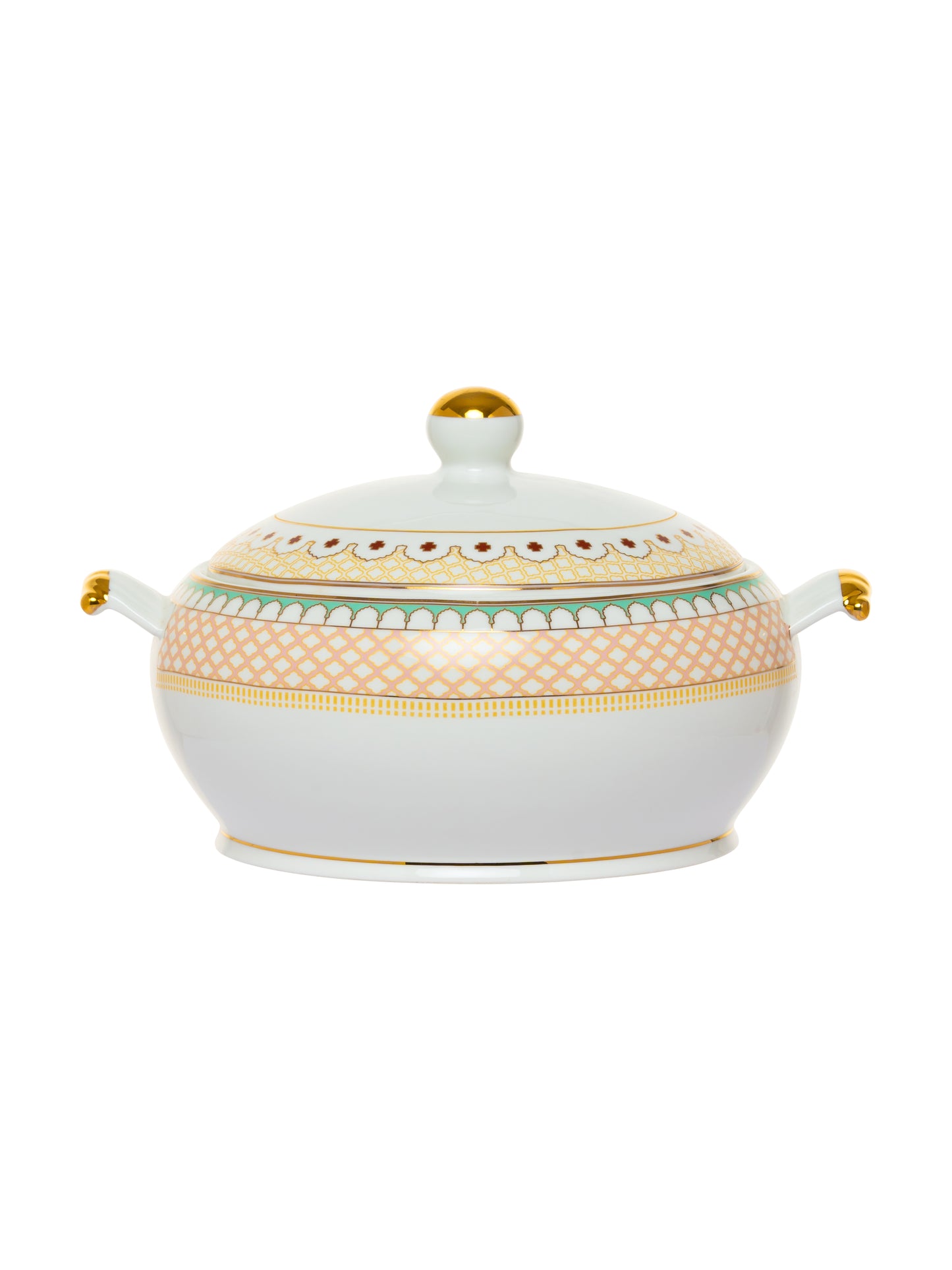 Urmi Royal Velvet Dinner Set of 38 (RV905), For Family of 6
