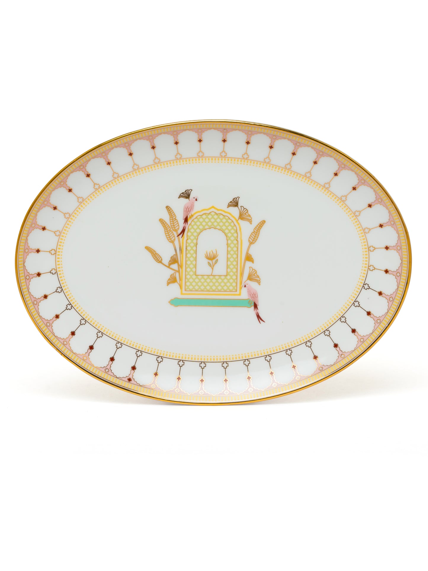 Urmi Royal Velvet Dinner Set of 38 (RV905), For Family of 6