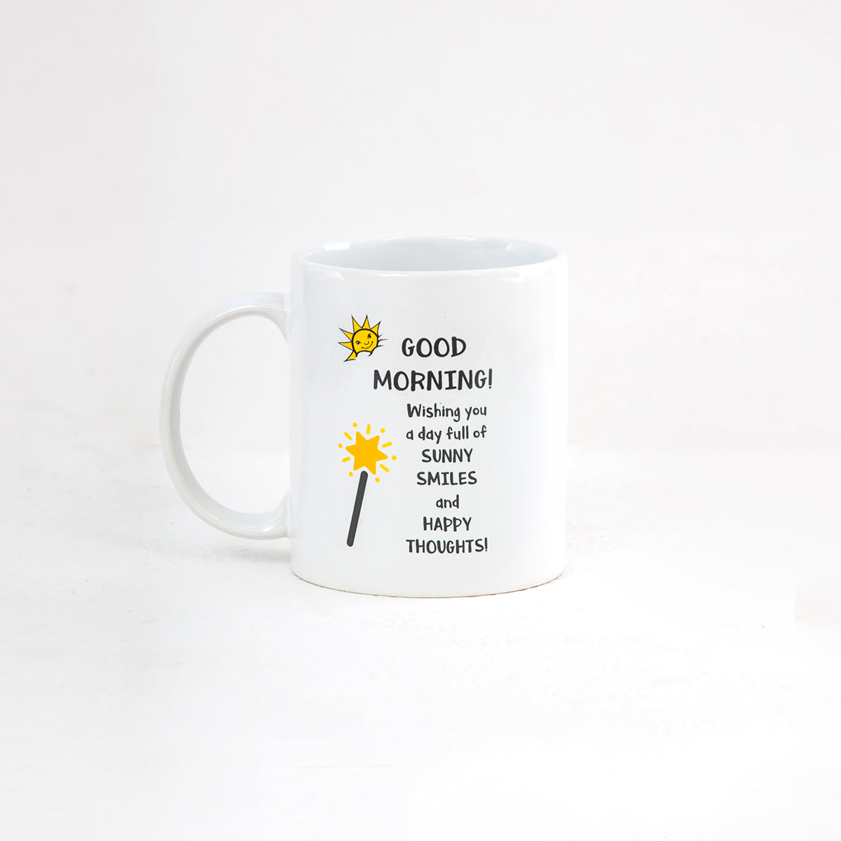 Swiss Coffee Mug, 1 piece, 300ml, Have a Nice Day