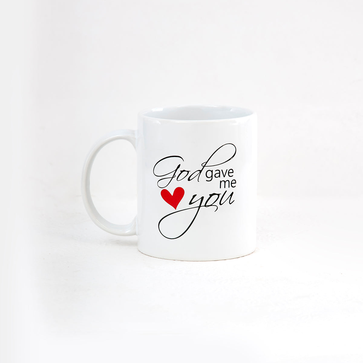 Swiss Coffee Mug, 1 piece, 300ml, Love you