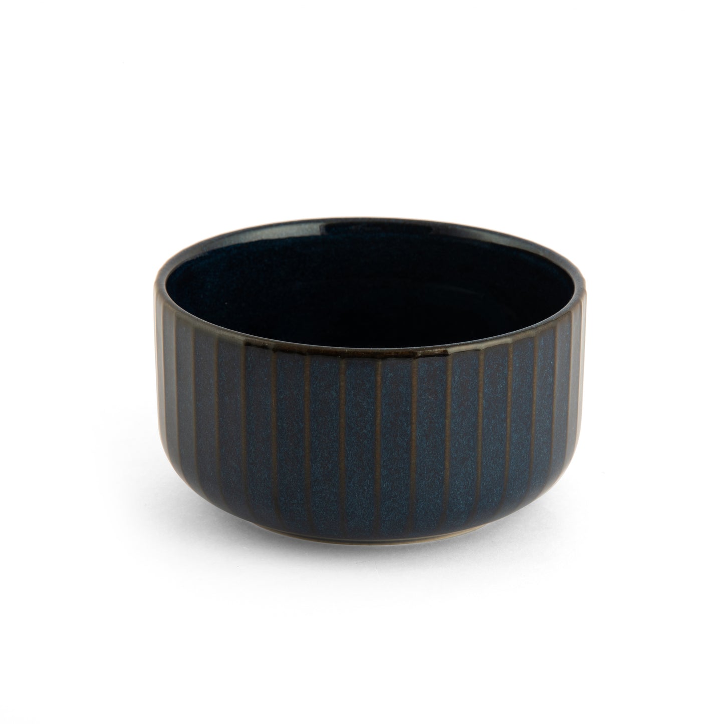 Clay Craft Pebble Mid Night Blue Ravonna Soup Bowl Gift Set of 12 Pcs