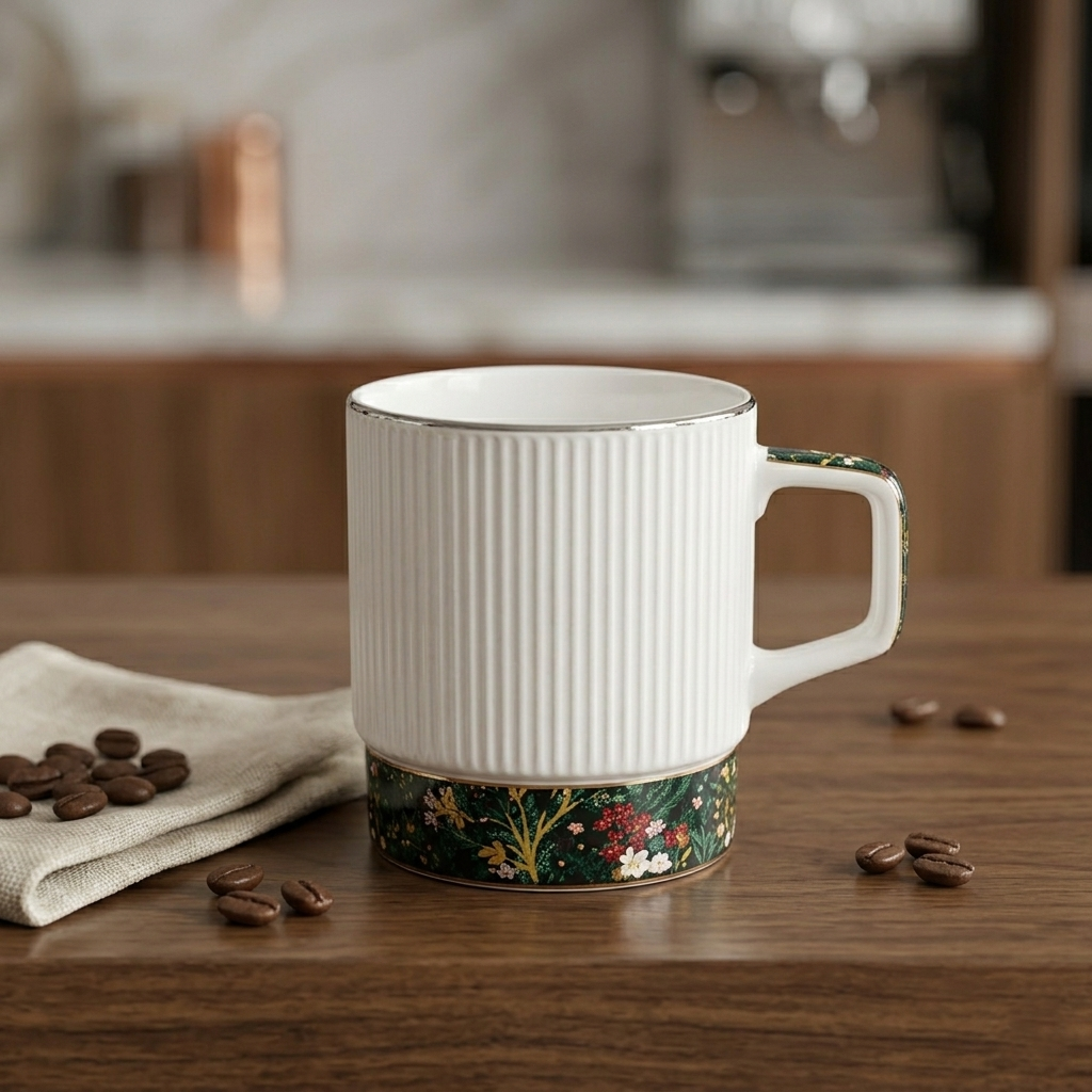 JCPL Charles Manor Coffee & Tea Mugs Set of 6 (MS403)