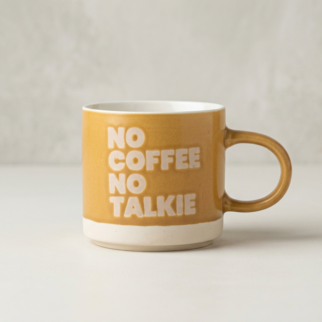 Revive Trunk Pebble Ceramic Coffee & Milk Mug, 400 ml, 1 Piece