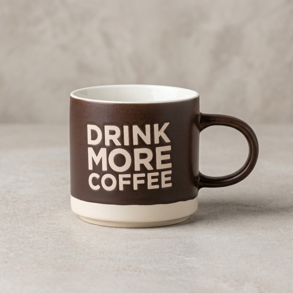 Revive Trunk Pebble Ceramic Coffee & Milk Mug, 400 ml, 1 Piece