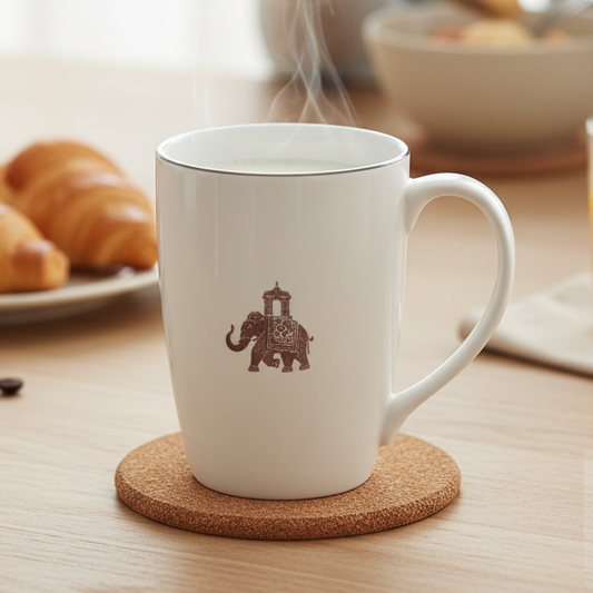 JCPL Orion Clark Matang Porcelain Milk Mug - 1 Pcs