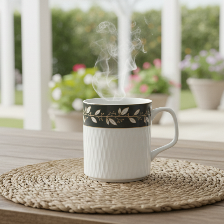 Clay Craft Allure Prasto Coffee & Tea Mugs Set of 6 (P208)