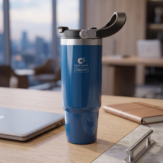 Vacbott EverSip® Tumbler with Top Lid Handle , 900 ml