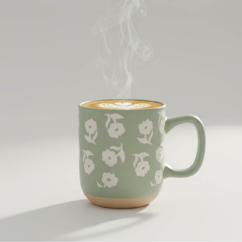 Martha Pebble Milk/Coffee Mug - 1 Pc - 360 ml (Martha M03)