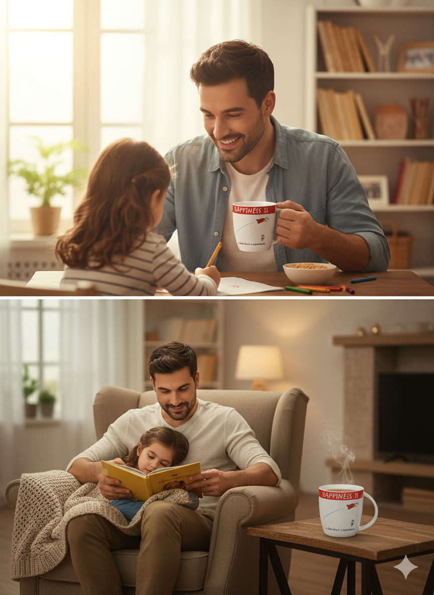 Happiness Is Superhero Milk Mug 1 Piece 270ml