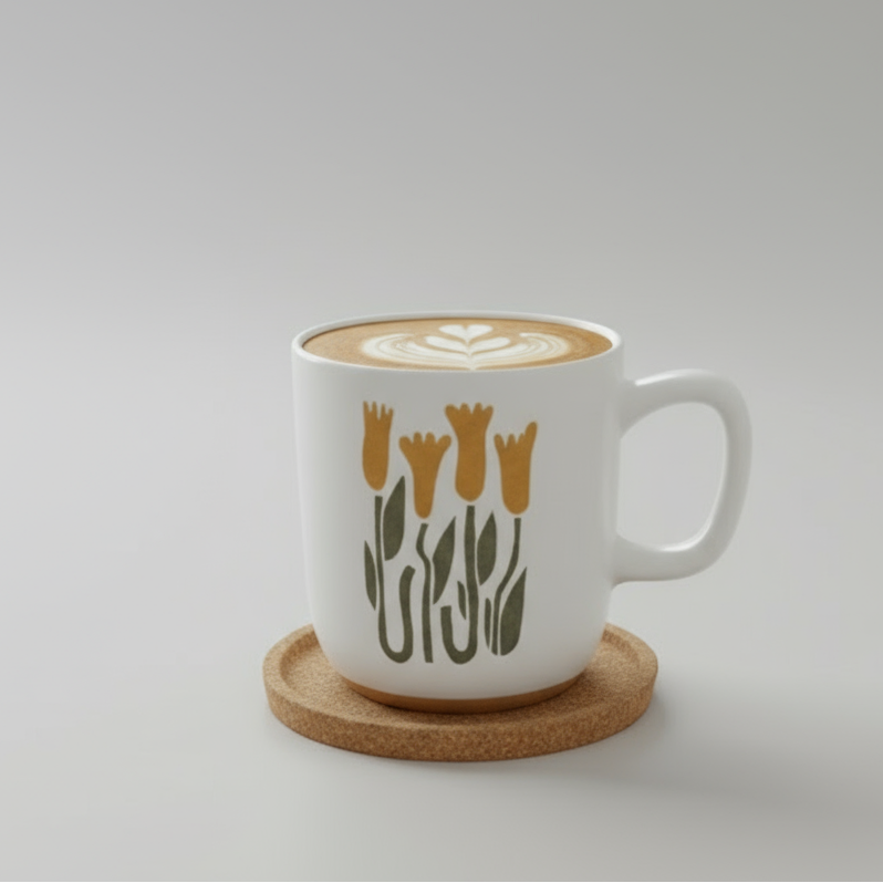 Martha Pebble Milk/Coffee Mug - 1 Pc - 360 ml (Martha M01)