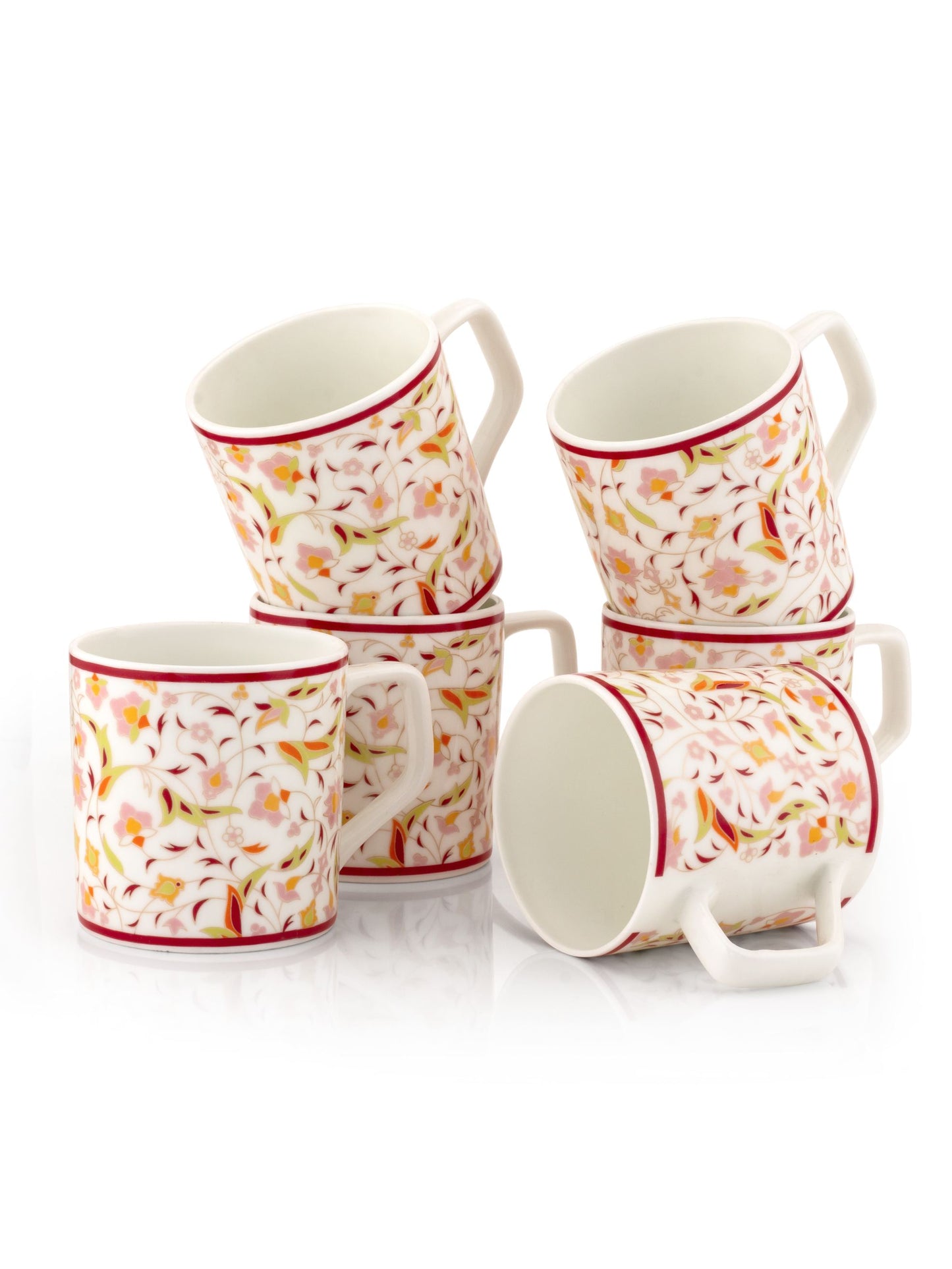 Director Hilton Coffee & Tea Mugs, 200ml, Set of 6 (H309)