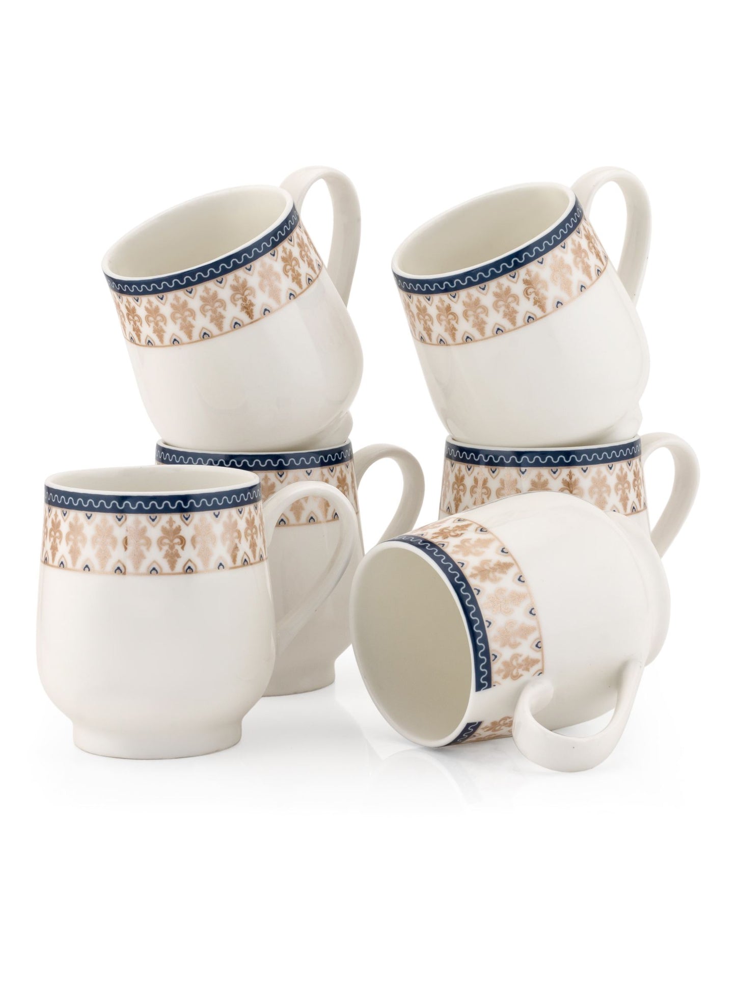 Ira Super Coffee & Tea Mugs, 150ml, Set of 6 (S397)