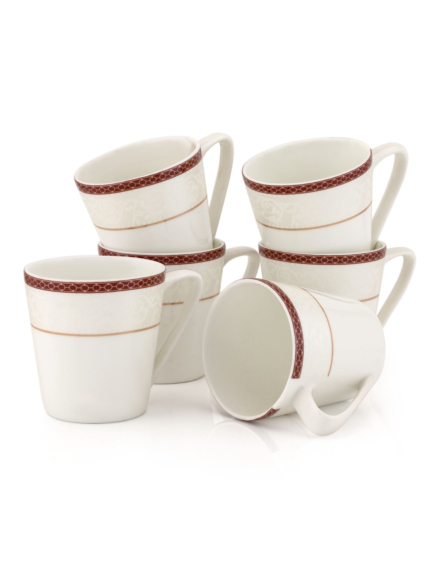 Rock Super Coffee & Tea Mugs, 150ml, Set of 6 (S395)