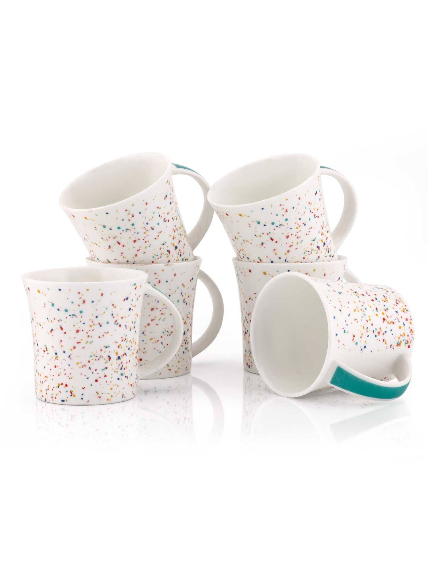 Jackson Hilton Coffee & Tea Mugs, 155ml, Set of 6 (350)
