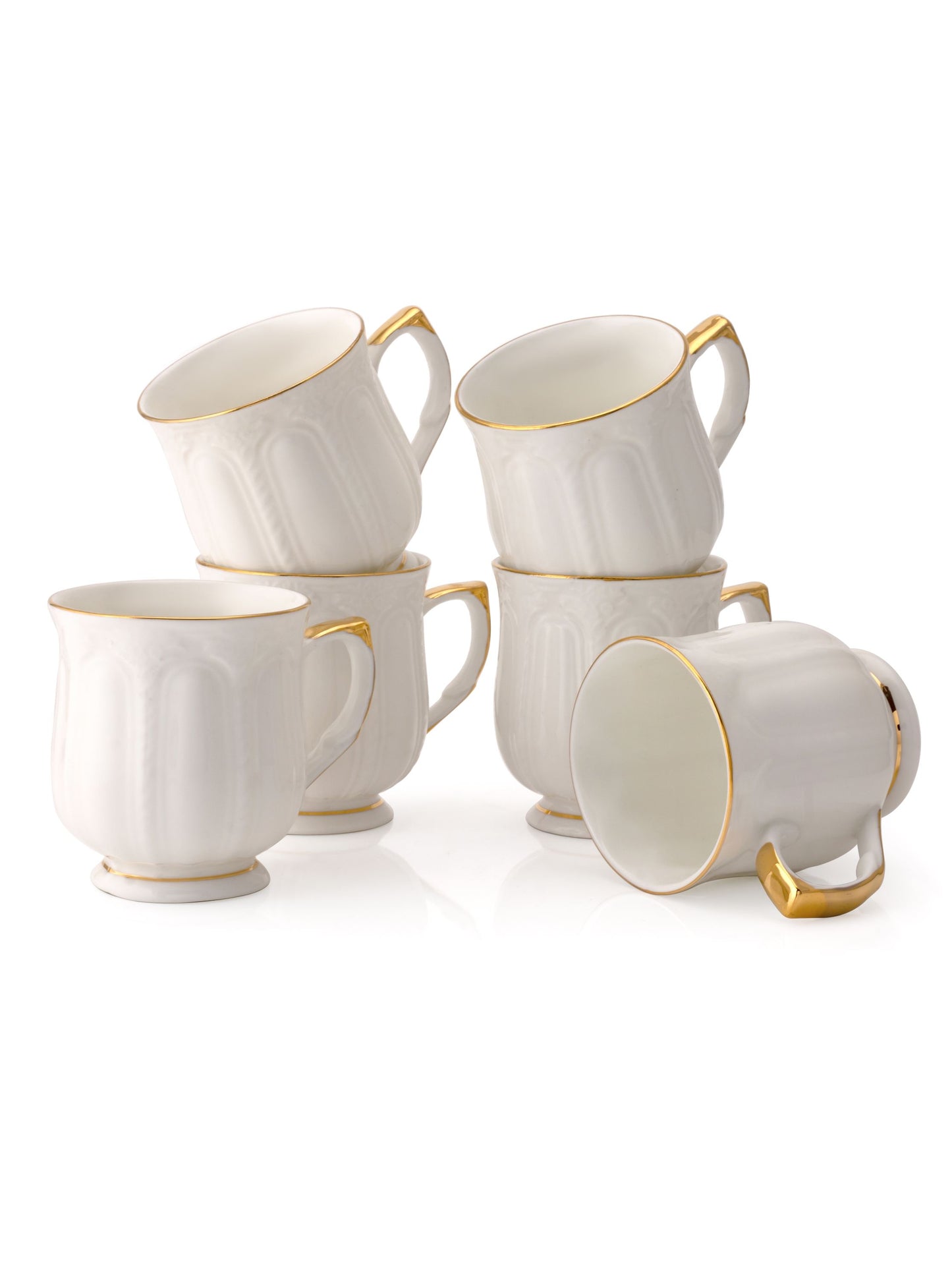 Roman Impression Coffee & Tea Mug Set of 6 (DLX1401)