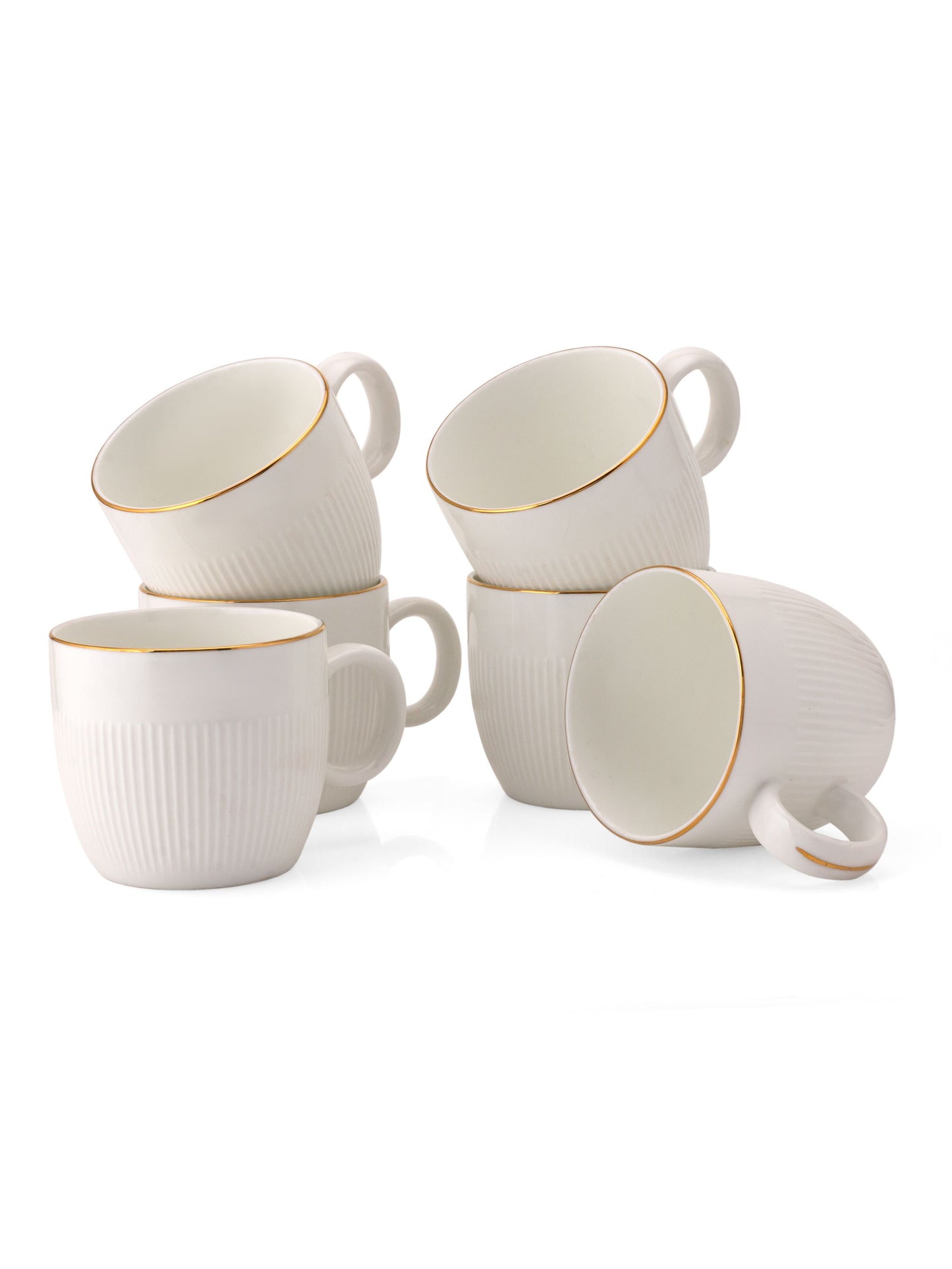 Barrel Impression Coffee & Tea Mug Set of 6 (1101)