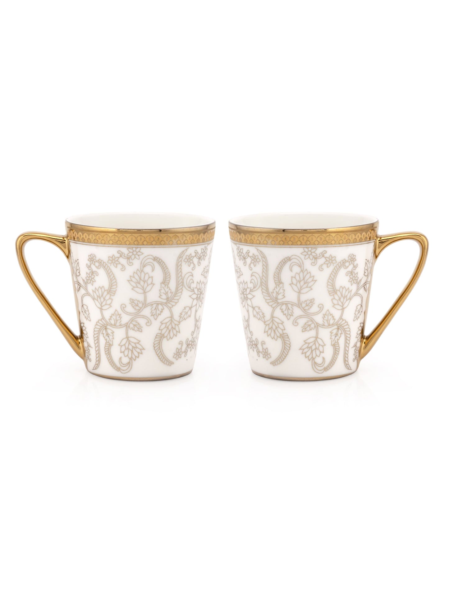 Rock Ebony Coffee & Tea Mugs, 150ml, Set of 6 (E606)