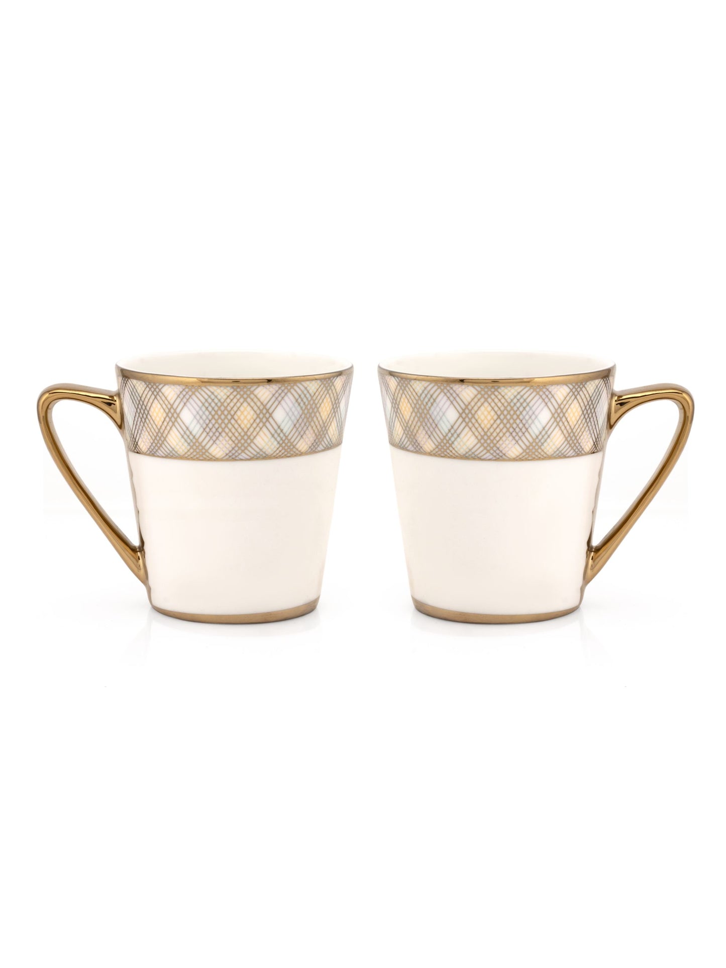 Rock Ebony Coffee & Tea Mugs, 150ml, Set of 6 (E608)