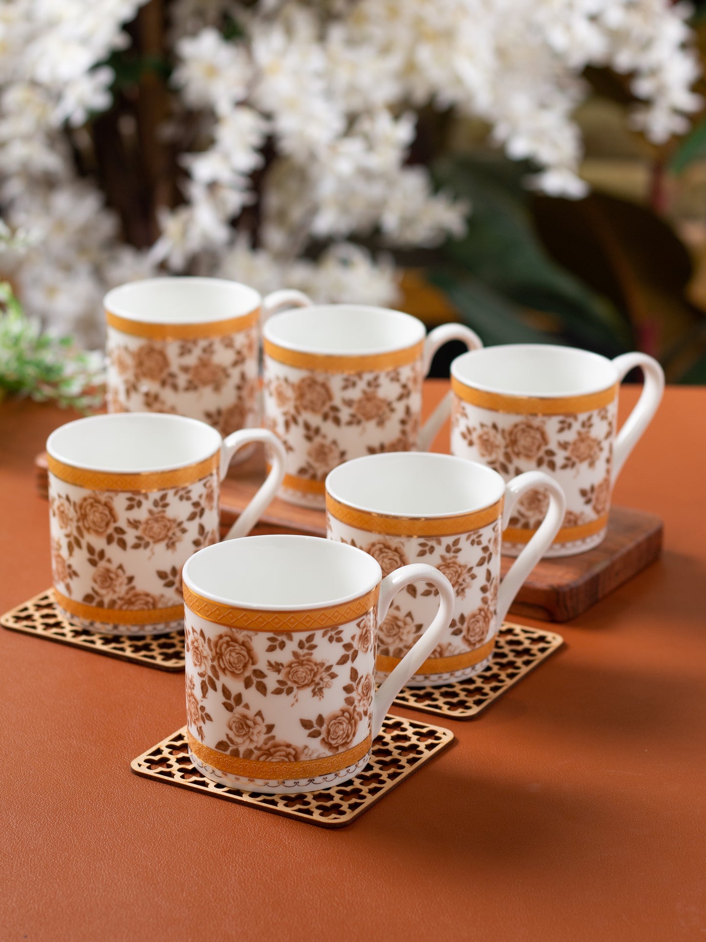 Melon Noir Coffee & Tea Mug Set of 6 (N408)